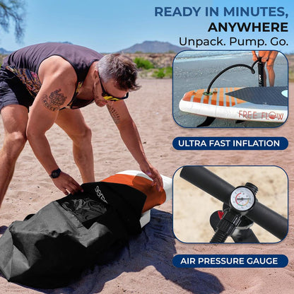 Free-Flow SUP Inflatable Paddle Board - SLSUPB135