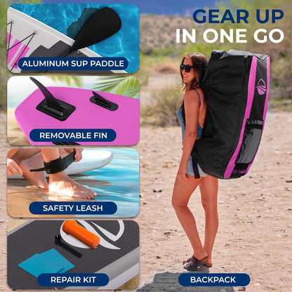 Free-Flow SUP Inflatable Paddle Board - SLSUPB145
