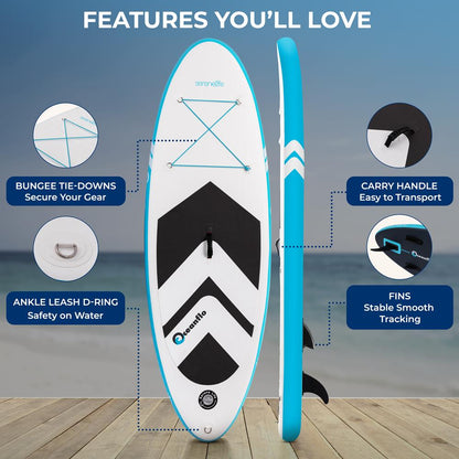 Kids Stand-Up Paddle-Board - SLSUPKD18BL