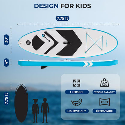 Kids Stand-Up Paddle-Board - SLSUPKD18BL