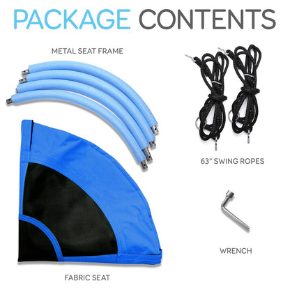 Children’s Hanging Swing Seat - SLSWNG100BL