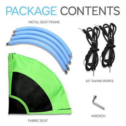 Children’s Hanging Swing Seat - SLSWNG100GN