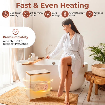 Towel Warmer with WIFI - SLTLR460W