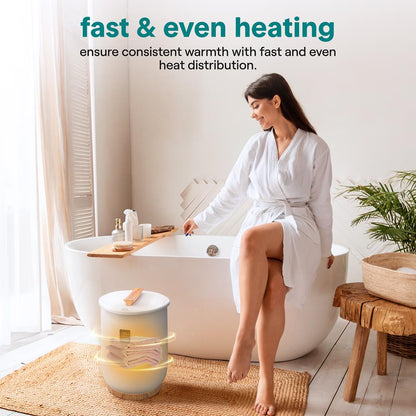 Bucket-Style Towel Warmer - SLTLW101