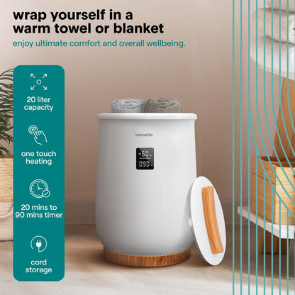 Bucket-Style Towel Warmer - SLTLW101