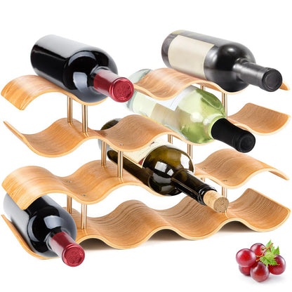 4-Tier Wine Storage Rack - SLWMDSF55