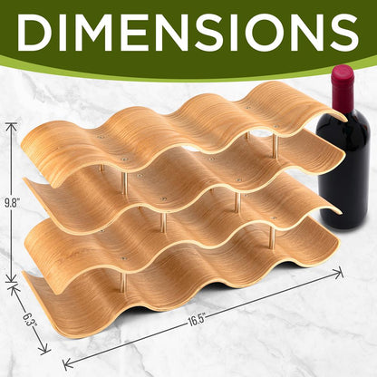 4-Tier Wine Storage Rack - SLWMDSF55