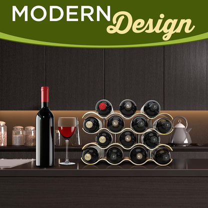 4-Tier Wine Storage Rack - SLWMDSF55