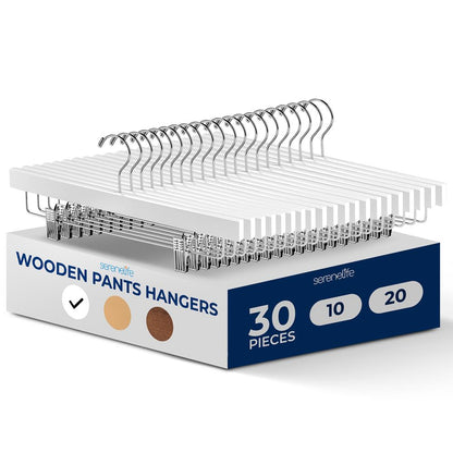 Wooden Pants Hangers - SLWPHWH30