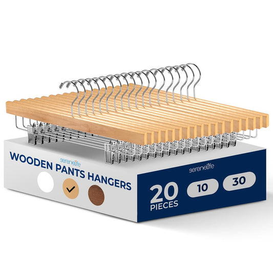 Wooden Pants Hangers - SLWPNW20